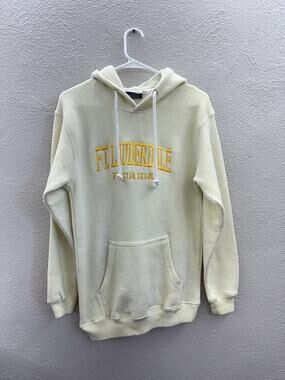 Comfortex USA Womens Sweatshirt Size Medium Fort Lauderdale Florida Yellow